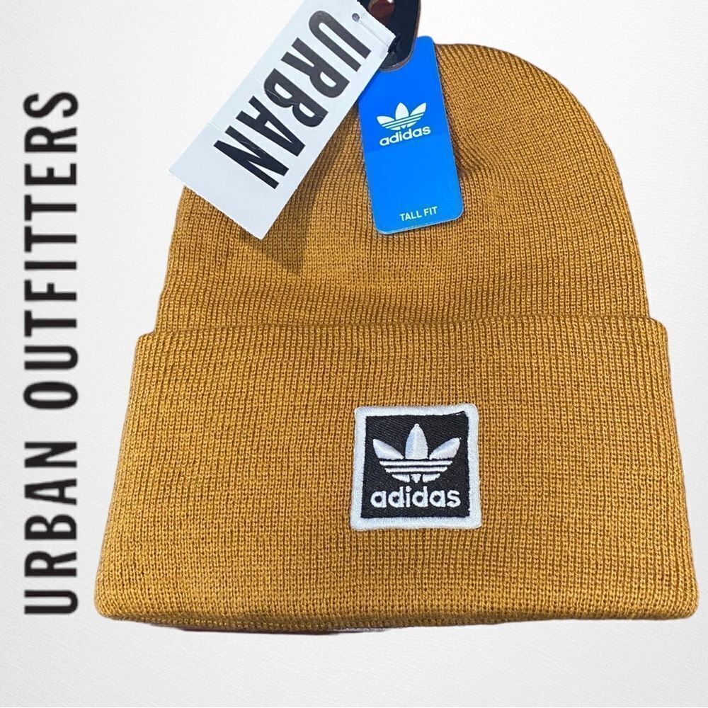Adidas UO Urban Outfitters Originals Tall Utility Beanie Hat NEW